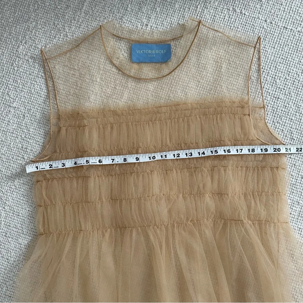 Victor & Rolf tulle sleeveless top - Picture 3 of 7